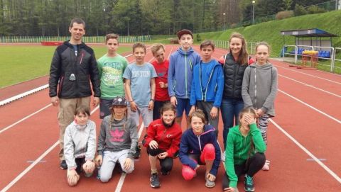 Zwycięstwo w czwórboju lekkoatletycznym